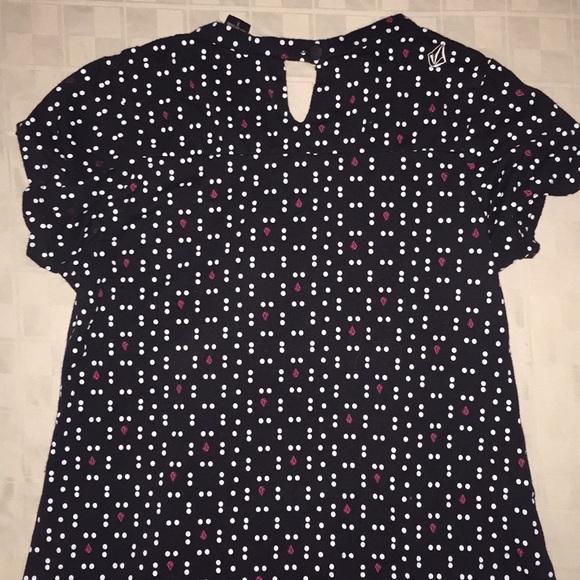 Volcom Print Dress girls S - Picture 8 of 8